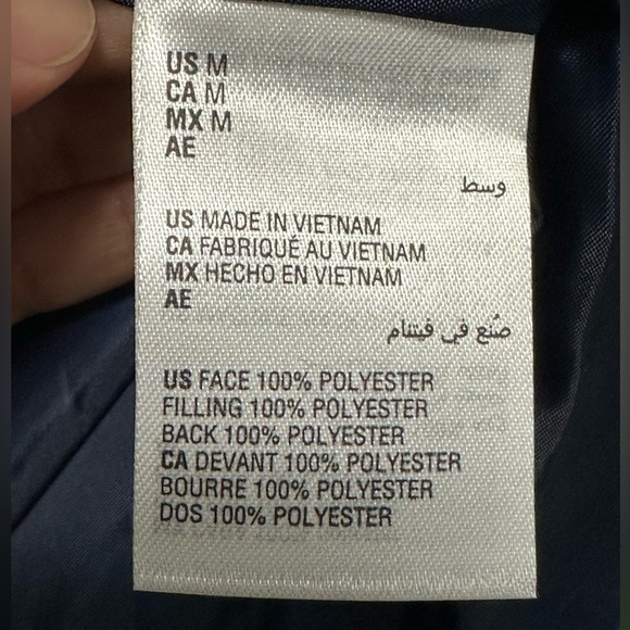 🦺 Karen Scott Quilted Vest - Size M, Navy (NEW) 🌟 - Picture 8 of 12